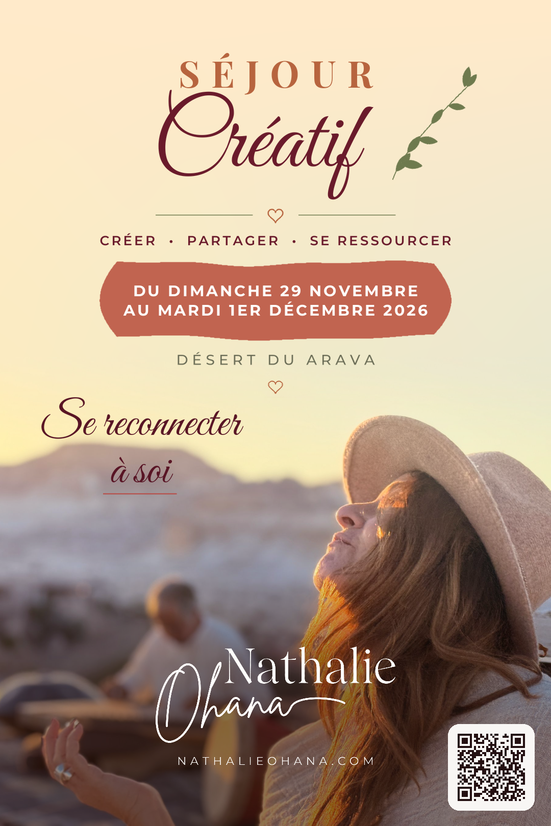 DESERT DU ARAVA | 29 Novembre - 1er Décembre | Se reconnecter à soi