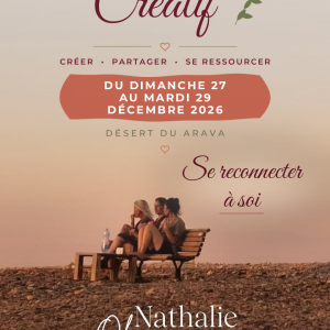 DESERT DU ARAVA | 27 - 29 Décembre | Libérer ses émotions